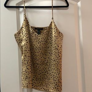 Cheetah print cami